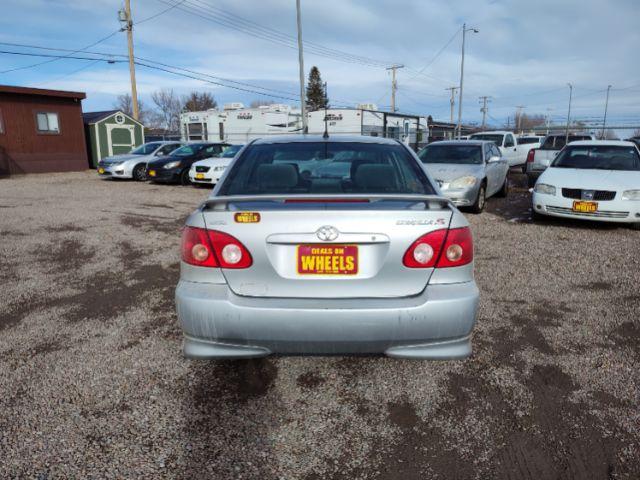 2008 Toyota Corolla S (1NXBR30E28Z) with an 1.8L L4 DOHC 16V engine, 4-Speed Automatic transmission, located at 4801 10th Ave S,, Great Falls, MT, 59405, 47.494347, -111.229942 - Photo #3