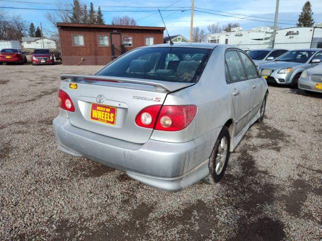 2008 Toyota Corolla S (1NXBR30E28Z) with an 1.8L L4 DOHC 16V engine, 4-Speed Automatic transmission, located at 4801 10th Ave S,, Great Falls, MT, 59405, 47.494347, -111.229942 - Photo #4