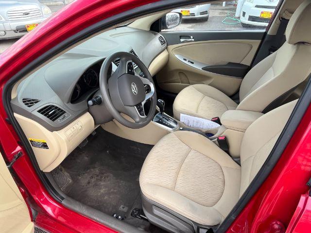 2012 Hyundai Accent GLS 4-Door (KMHCU4AE0CU) with an 1.6L L4 DOHC 16V engine, located at 1821 N Montana Ave., Helena, MT, 59601, 46.603447, -112.022781 - Photo #6
