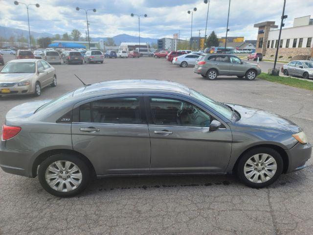 2012 Tungsten Metallic Chrysler 200 LX (1C3CCBAB1CN) with an 2.4L L4 DOHC 16V engine, 6-Speed Automatic transmission, located at 1800 West Broadway, Missoula, 59808, (406) 543-1986, 46.881348, -114.023628 - Photo #2