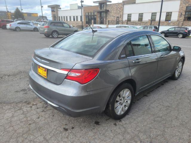 2012 Tungsten Metallic Chrysler 200 LX (1C3CCBAB1CN) with an 2.4L L4 DOHC 16V engine, 6-Speed Automatic transmission, located at 1800 West Broadway, Missoula, 59808, (406) 543-1986, 46.881348, -114.023628 - Photo #3