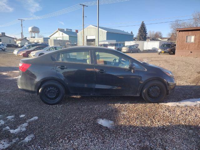 2013 Aurora Black Pearl Kia Rio LX (KNADM4A33D6) with an 1.6L L4 DOHC 16V engine, located at 4801 10th Ave S,, Great Falls, MT, 59405, (406) 564-1505, 0.000000, 0.000000 - Photo #5