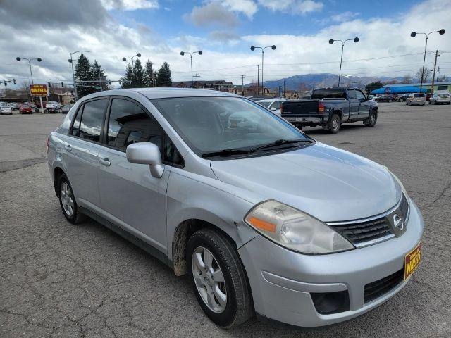 2009 Nissan Versa 1.8 S Sedan (3N1BC11E69L) with an 1.8L L4 DOHC 16V engine, located at 1800 West Broadway, Missoula, 59808, (406) 543-1986, 46.881348, -114.023628 - Photo #2