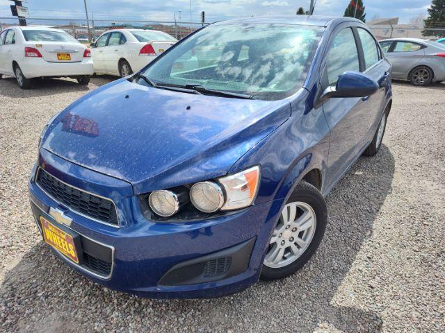 2014 Chevrolet Sonic LT Auto Sedan (1G1JC5SH6E4) with an 1.8L L4 DOHC 24V engine, 6-Speed Automatic transmission, located at 4801 10th Ave S,, Great Falls, MT, 59405, 47.494347, -111.229942 - Photo #0