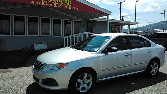 2010 Kia Optima LX (KNAGG4A80A5) with an 2.4L L4 DOHC 16V engine, 4-Speed Automatic transmission, located at 1821 N Montana Ave., Helena, MT, 59601, 0.000000, 0.000000 - Photo #0