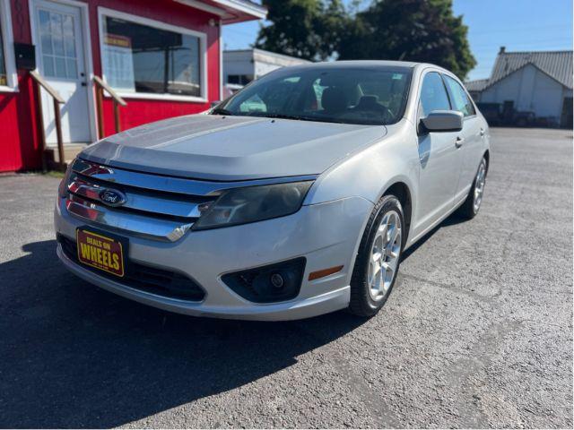 2010 Ford Fusion SE (3FAHP0HA9AR) with an 2.5L L4 DOHC 16V engine, located at 601 E. Idaho St., Kalispell, MT, 59901, 48.203983, -114.308662 - Photo #0