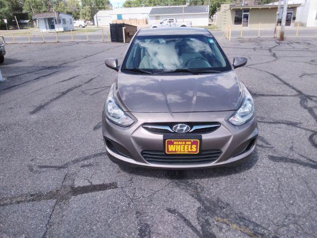 2012 Hyundai Accent GLS 4-Door (KMHCT4AE1CU) with an 1.6L L4 DOHC 16V engine, located at 4047 Montana Ave., Billings, MT, 59101, 45.770847, -108.529800 - Photo #2