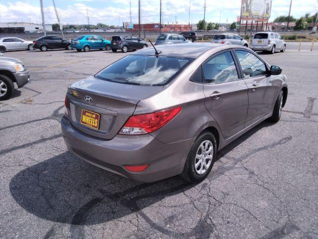 2012 Hyundai Accent GLS 4-Door (KMHCT4AE1CU) with an 1.6L L4 DOHC 16V engine, located at 4047 Montana Ave., Billings, MT, 59101, 45.770847, -108.529800 - Photo #5