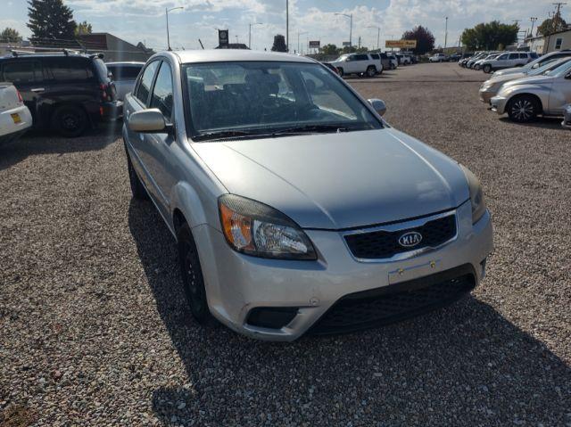 2011 Kia Rio LX (KNADH4A35B6) with an 1.6L L4 DOHC 16V engine, 4-Speed Automatic transmission, located at 4801 10th Ave S,, Great Falls, MT, 59405, 47.494347, -111.229942 - Photo #6