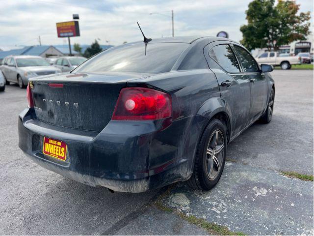2013 Dodge Avenger Base (1C3CDZAB3DN) with an 2.4L L4 DOHC 16V engine, 4-Speed Automatic transmission, located at 4047 Montana Ave., Billings, MT, 59101, 45.770847, -108.529800 - Photo #4