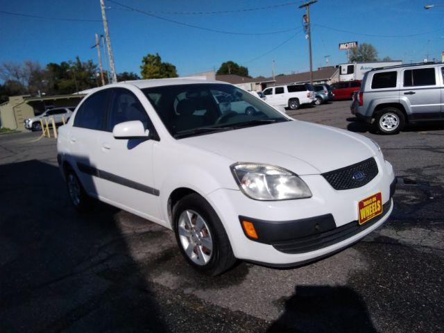 2007 Kia Rio LX (KNADE123776) with an 1.6L L4 DOHC 16V engine, located at 4047 Montana Ave., Billings, MT, 59101, 45.770847, -108.529800 - Photo #3
