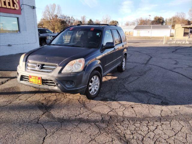 2006 Honda CR-V EX 4WD AT (JHLRD78806C) with an 2.4L L4 DOHC 16V engine, 5-Speed Automatic transmission, located at 4047 Montana Ave., Billings, MT, 59101, 45.770847, -108.529800 - Photo #1