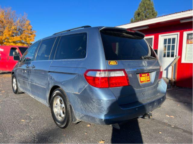 2005 Honda Odyssey Touring (5FNRL38895B) with an 3.5L V6 SOHC 24V engine, 5-Speed Automatic transmission, located at 601 E. Idaho St., Kalispell, MT, 59901, 0.000000, 0.000000 - Photo #2