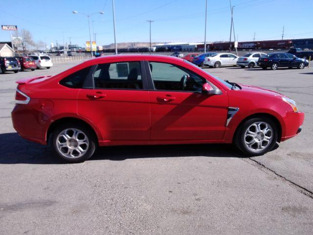 2008 Ford Focus SES Sedan (1FAHP35N98W) with an 2.0L L4 DOHC 16V engine, located at 4047 Montana Ave., Billings, MT, 59101, 45.770847, -108.529800 - Photo #3