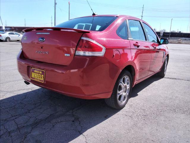 2008 Ford Focus SES Sedan (1FAHP35N98W) with an 2.0L L4 DOHC 16V engine, located at 4047 Montana Ave., Billings, MT, 59101, 45.770847, -108.529800 - Photo #4