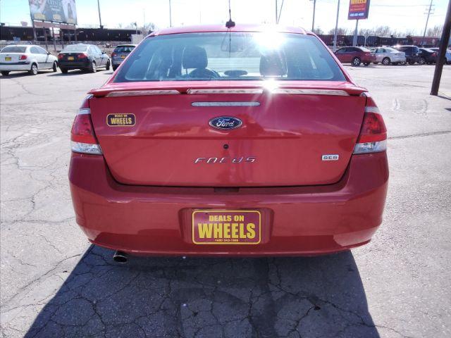 2008 Ford Focus SES Sedan (1FAHP35N98W) with an 2.0L L4 DOHC 16V engine, located at 4047 Montana Ave., Billings, MT, 59101, 45.770847, -108.529800 - Photo #5