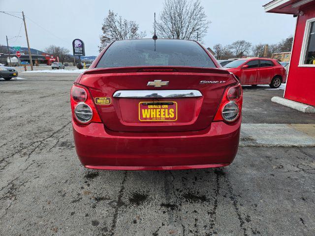 2015 Chevrolet Sonic LT Auto Sedan (1G1JC5SH4F4) with an 1.8L L4 DOHC 24V engine, 6-Speed Automatic transmission, located at 601 E. Idaho St., Kalispell, MT, 59901, 0.000000, 0.000000 - Photo #3