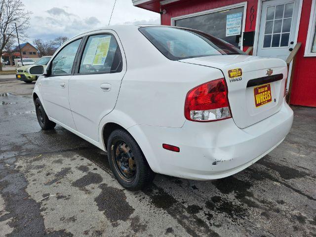 2005 Chevrolet Aveo Special Value Sedan (KL1TD52655B) with an 2.2L L4 DOHC 16V engine, 5-Speed Manual transmission, located at 601 E. Idaho St., Kalispell, MT, 59901, (406) 300-4664, 0.000000, 0.000000 - Photo #2