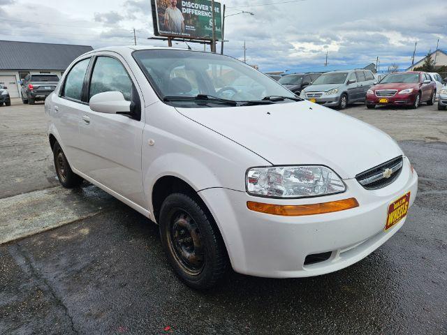 2005 Chevrolet Aveo Special Value Sedan (KL1TD52655B) with an 2.2L L4 DOHC 16V engine, 5-Speed Manual transmission, located at 601 E. Idaho St., Kalispell, MT, 59901, (406) 300-4664, 0.000000, 0.000000 - Photo #6