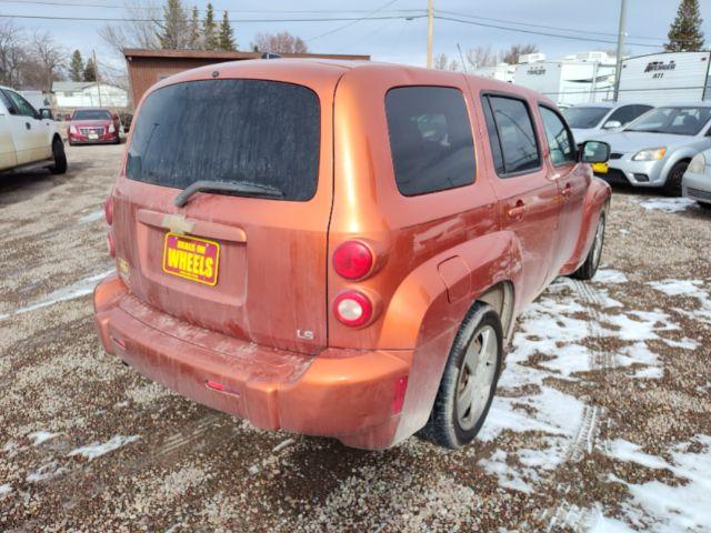 2008 Sunburst Orange II M Chevrolet HHR LS (3GNDA13D88S) with an 2.2L L4 DOHC 16V engine, 4-Speed Automatic transmission, located at 4801 10th Ave S,, Great Falls, MT, 59405, 47.494347, -111.229942 - Photo #4