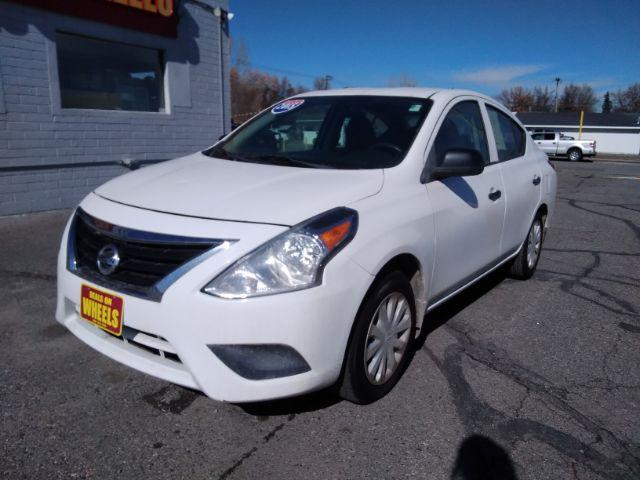2015 Nissan Versa 1.6 S 5M (3N1CN7AP6FL) with an 1.6L L4 DOHC 16V engine, 5-Speed Manual transmission, located at 4047 Montana Ave., Billings, MT, 59101, 45.770847, -108.529800 - Photo #1
