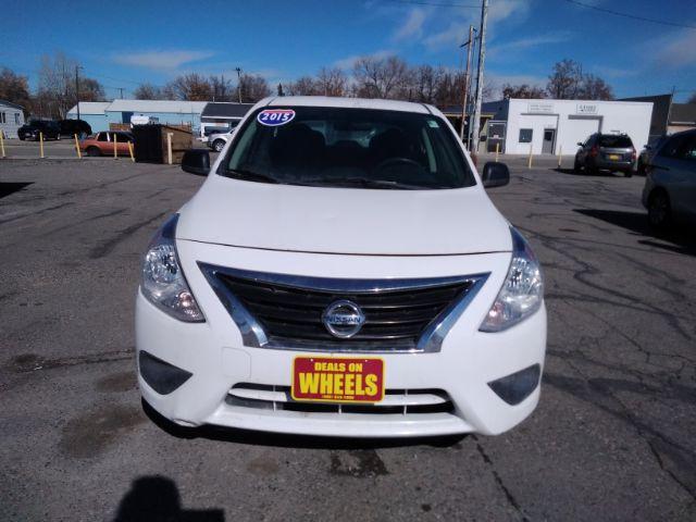 2015 Nissan Versa 1.6 S 5M (3N1CN7AP6FL) with an 1.6L L4 DOHC 16V engine, 5-Speed Manual transmission, located at 4047 Montana Ave., Billings, MT, 59101, 45.770847, -108.529800 - Photo #2