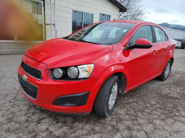 2014 Chevrolet Sonic LT Auto Sedan (1G1JC5SH2E4) with an 1.8L L4 DOHC 24V engine, 6-Speed Automatic transmission, located at 1800 West Broadway, Missoula, 59808, (406) 543-1986, 46.881348, -114.023628 - Photo #0