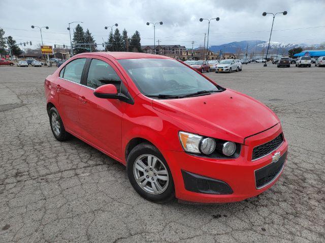 2014 Chevrolet Sonic LT Auto Sedan (1G1JC5SH2E4) with an 1.8L L4 DOHC 24V engine, 6-Speed Automatic transmission, located at 1800 West Broadway, Missoula, 59808, (406) 543-1986, 46.881348, -114.023628 - Photo #1