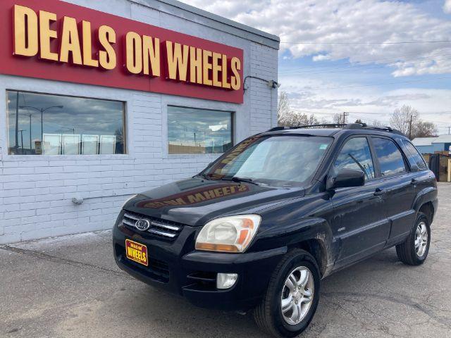 2005 Kia Sportage LX V6 4WD (KNDJE723657) with an 2.7L V6 DOHC 24V engine, 4-Speed Automatic transmission, located at 4047 Montana Ave., Billings, MT, 59101, 45.770847, -108.529800 - Photo #0