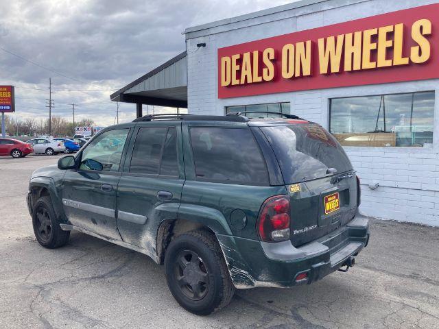 2003 Chevrolet TrailBlazer LS 4WD (1GNDT13S232) with an 4.2L L6 DOHC 24V engine, 4-Speed Automatic transmission, located at 4047 Montana Ave., Billings, MT, 59101, 45.770847, -108.529800 - Photo #1
