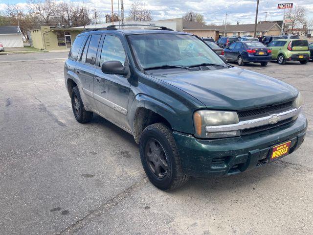 2003 Chevrolet TrailBlazer LS 4WD (1GNDT13S232) with an 4.2L L6 DOHC 24V engine, 4-Speed Automatic transmission, located at 4047 Montana Ave., Billings, MT, 59101, 45.770847, -108.529800 - Photo #2