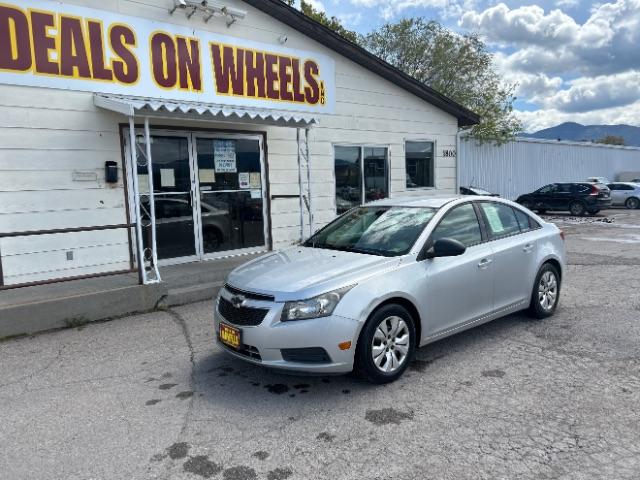 2014 Chevrolet Cruze LS Auto (1G1PA5SG3E7) with an 1.8L L4 DOHC 16V engine, 6-Speed Automatic transmission, located at 1800 West Broadway, Missoula, 59808, (406) 543-1986, 46.881348, -114.023628 - Photo #0